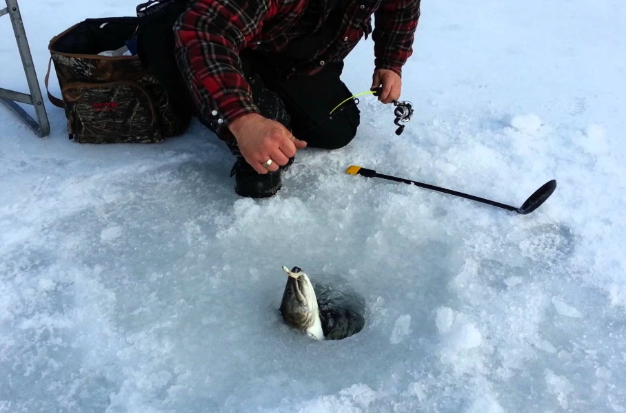 how to ice fish