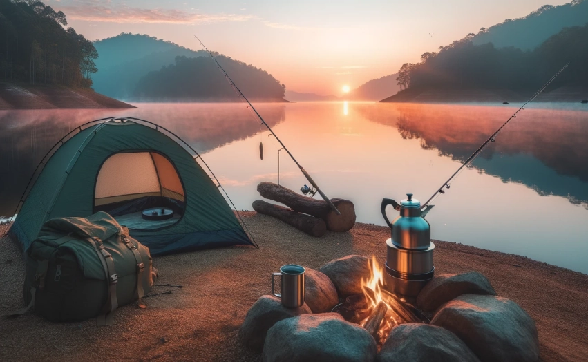 how to plan a fishing camp