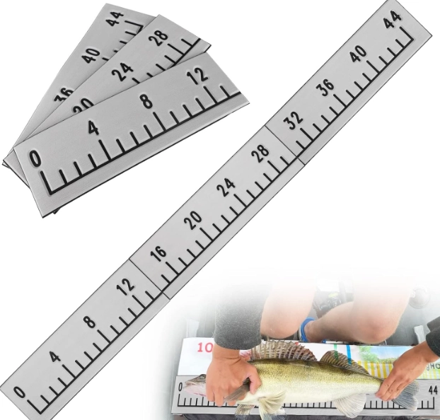 how to use fishing ruler