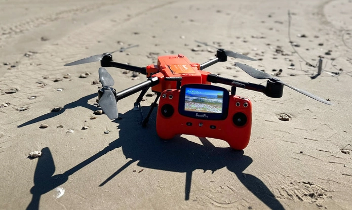 how to use a fishing drone