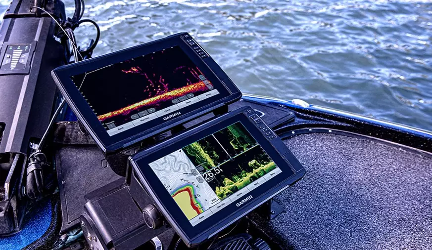 side imaging vs down imaging