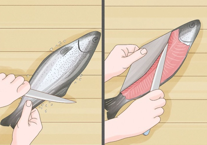 fish gutting and filleting