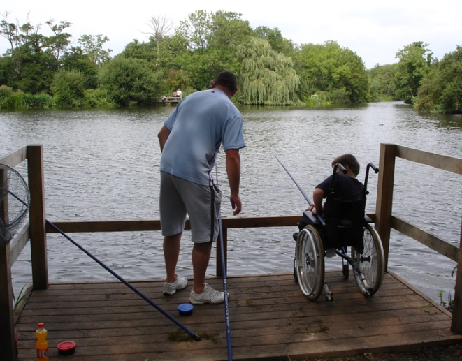wheelchair fishing tips