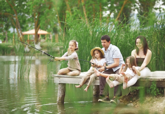 fishing with kids