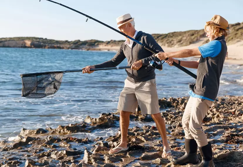 fishing for seniors health benefits
