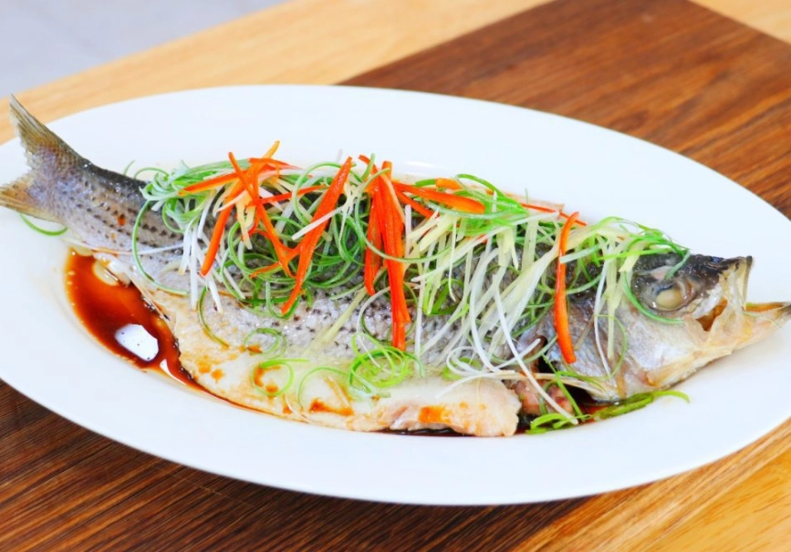Chinese steamed fish Chinese steamed fish