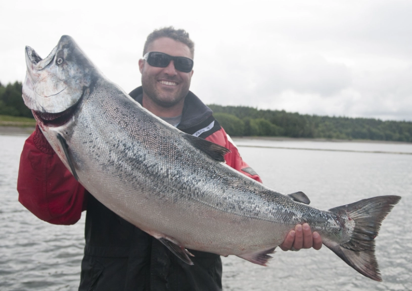 Pacific salmon fishing California