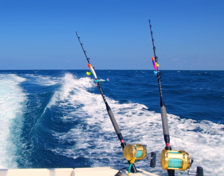 how many miles offshore for deep sea fishing