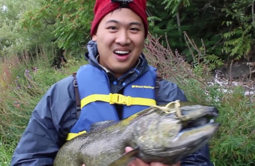 Salmon fishing for beginners