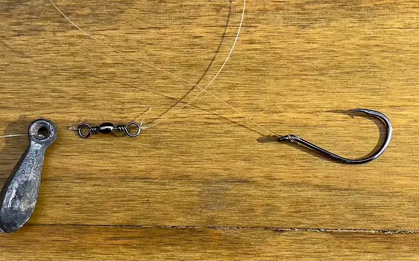 Catfish fishing setup