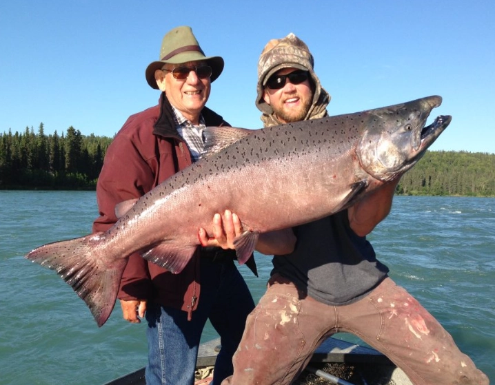 kenai river salmon fishing