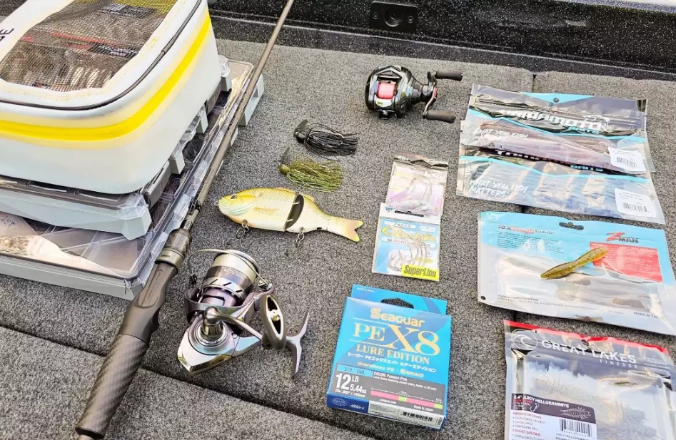 bass fishing gear