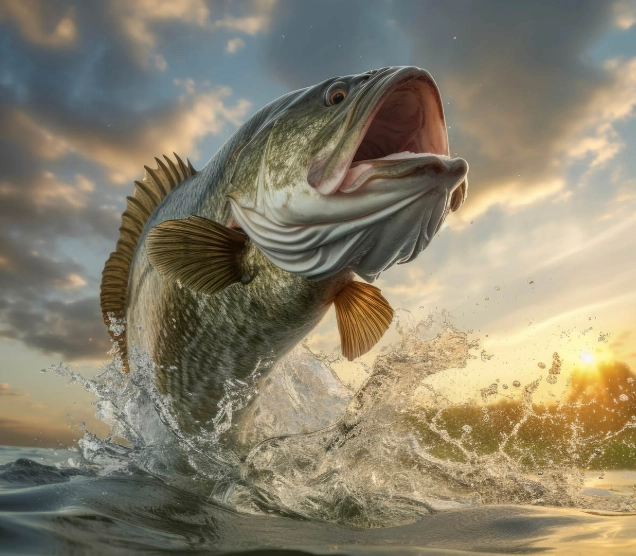 What is the secret to bass fishing?