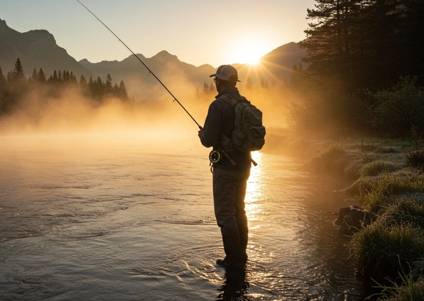 Fly fishing vs regular fishing