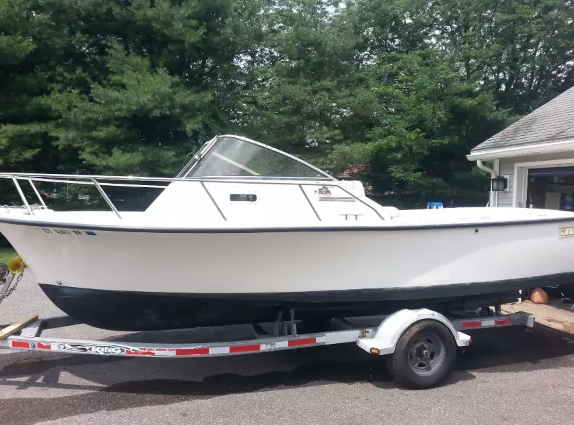surveying an old boat