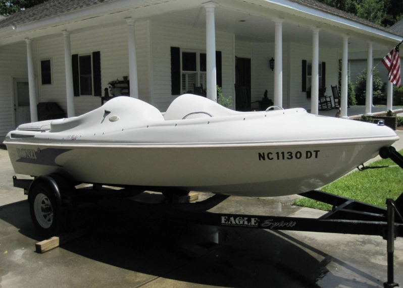 surveying an old boat