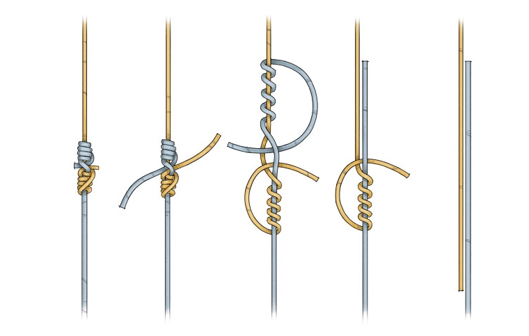 how to tie fishing knots for leaders