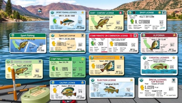 CA fishing license cost