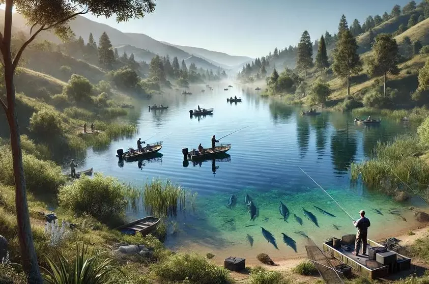 best freshwater fishing spots California