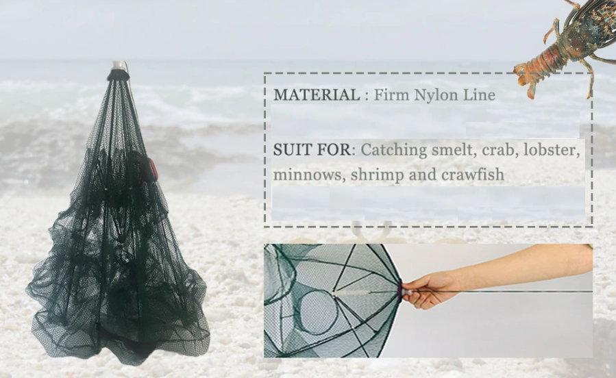 how to use a fishing net