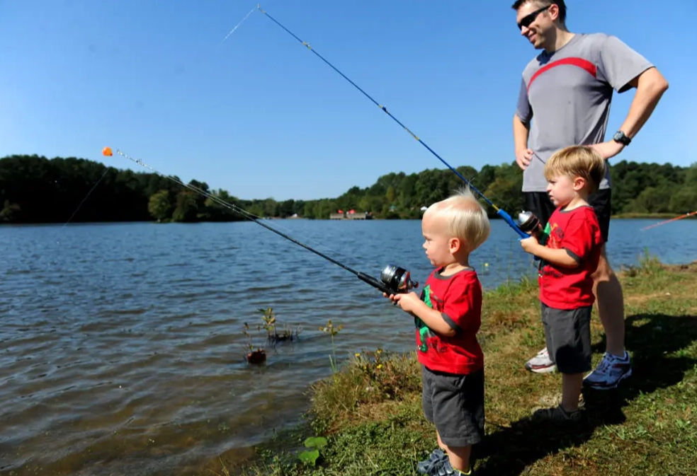 beginner fishing for kids