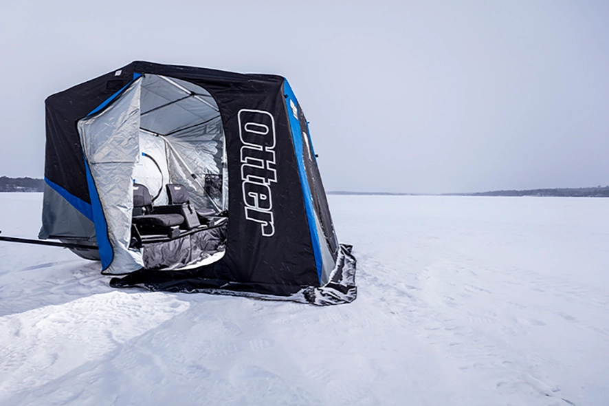 Ice fishing Shelter with Sled