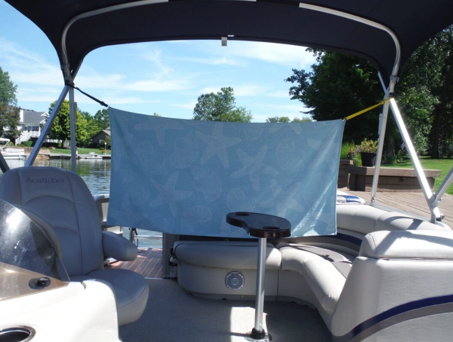 fishing boat sun shelter