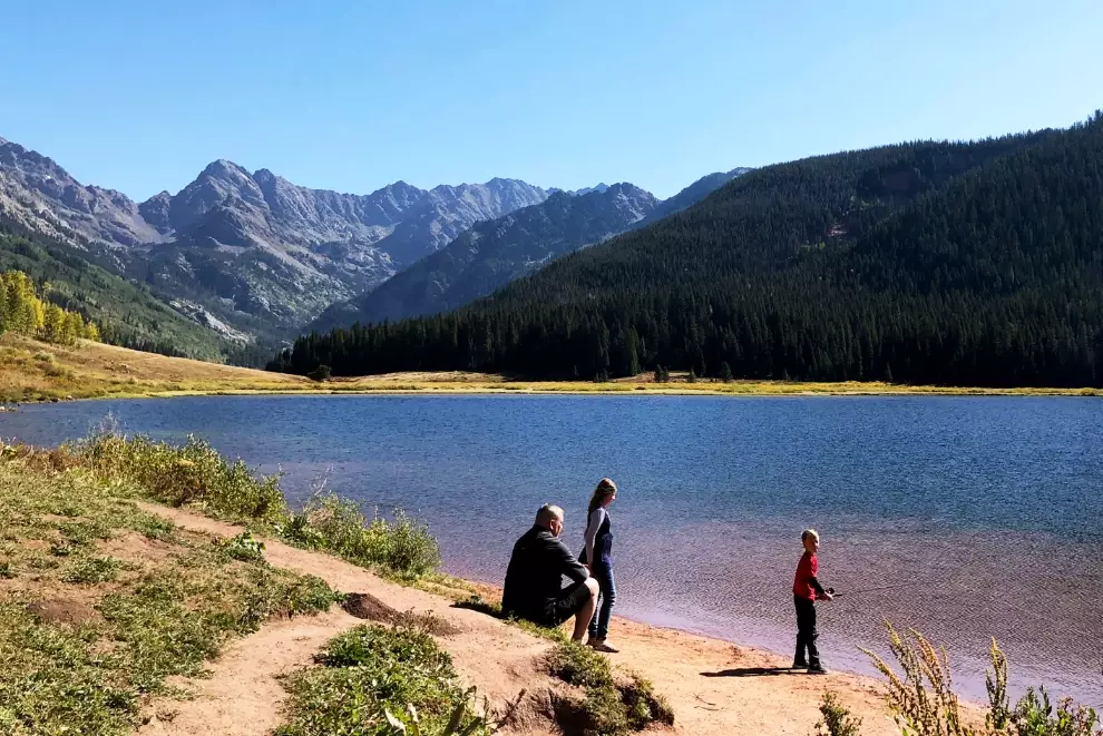 Colorado camping and fishing