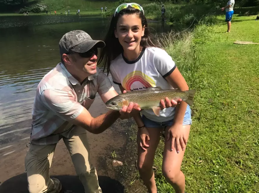 fly fishing lessons for children