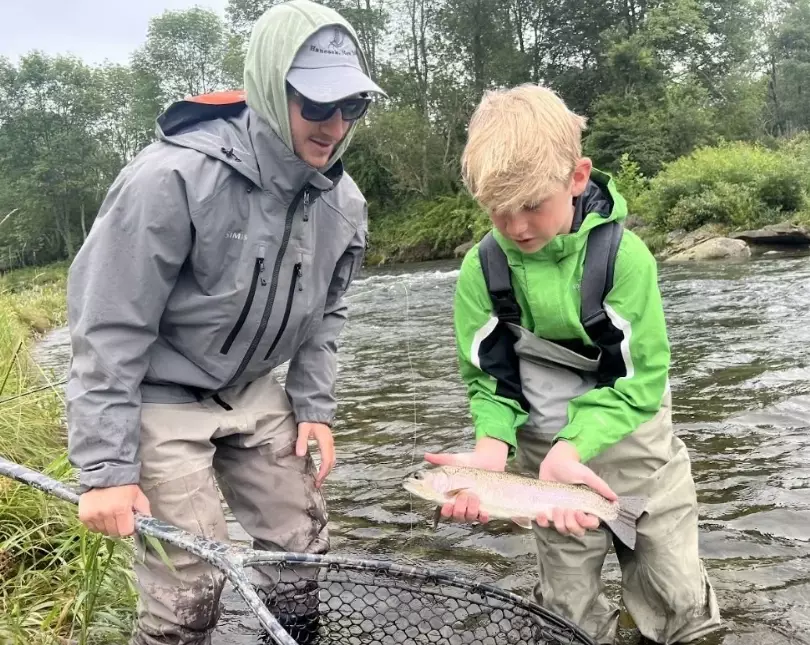 fly fishing lessons for children