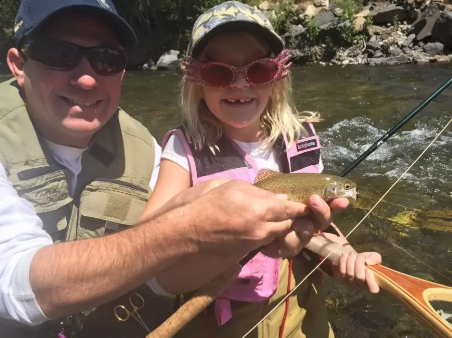 beginner fly fishing camp