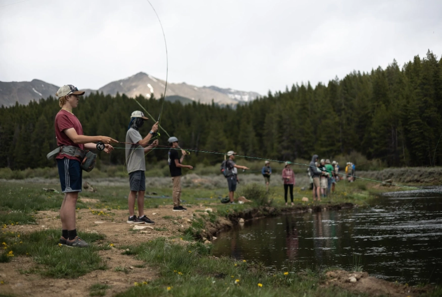 family fishing trips Colorado