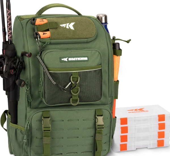 how to organize fishing gear